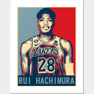 Los Angeles Lakers Rui Hachimura Posters and Art